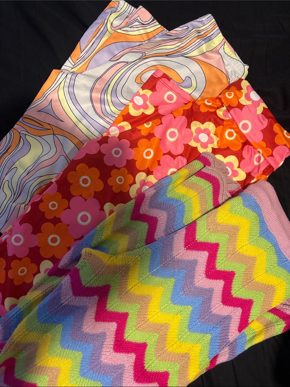 Vibrant Retro Colourful Pants